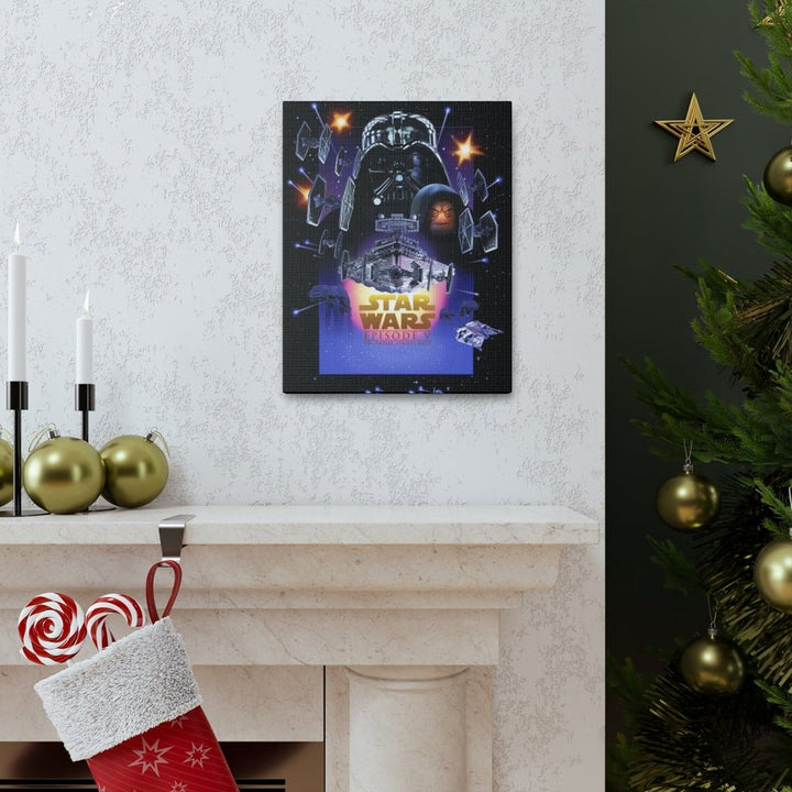 Star Wars Episode V LEGO Movie Wall Art Canvas Art With Backing. Jurassic Bricks