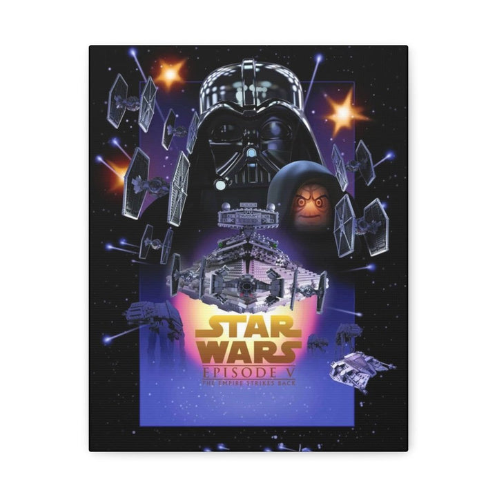 Star Wars Episode V LEGO Movie Wall Art Canvas Art With Backing. Jurassic Bricks