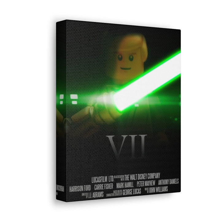 Star Wars Episode VII Movie Wall Art Canvas Art With Backing. Jurassic Bricks