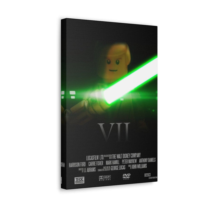 Star Wars Episode VII Movie Wall Art Canvas Art With Backing. Jurassic Bricks