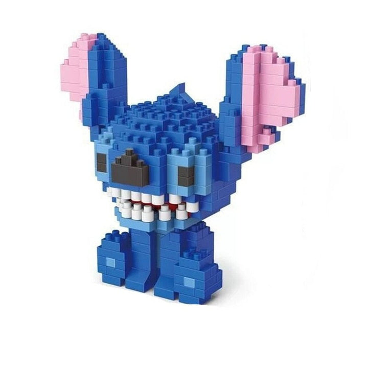 Stitch block brick toy building Mini Minnie Mickey  blocks cartoon characters teaching units children toy compliant K&B Brick Store