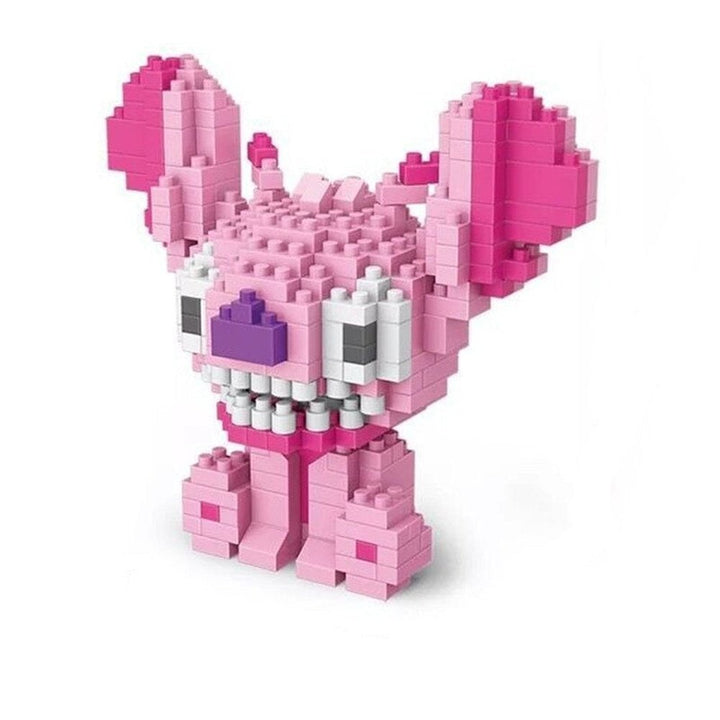 Stitch block brick toy building Mini Minnie Mickey  blocks cartoon characters teaching units children toy compliant K&B Brick Store