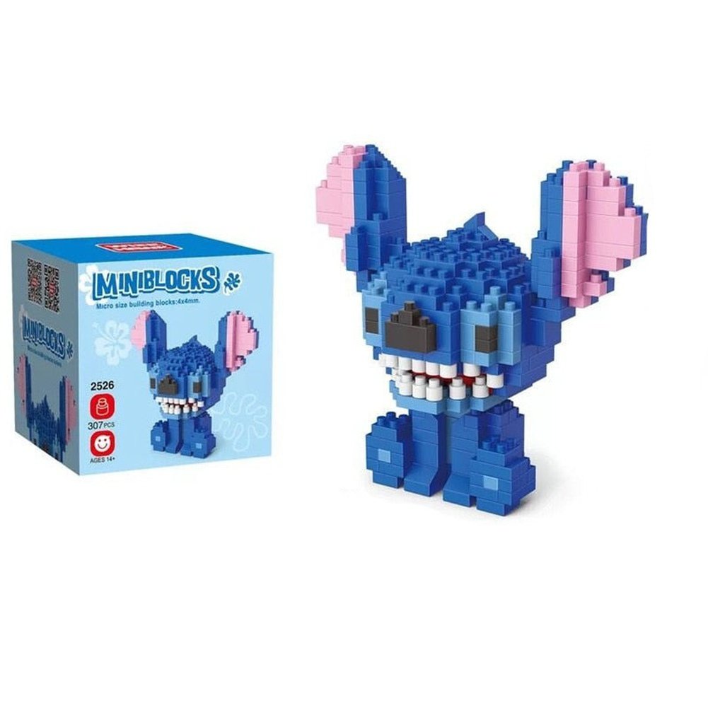 Stitch block brick toy building Mini Minnie Mickey  blocks cartoon characters teaching units children toy compliant K&B Brick Store