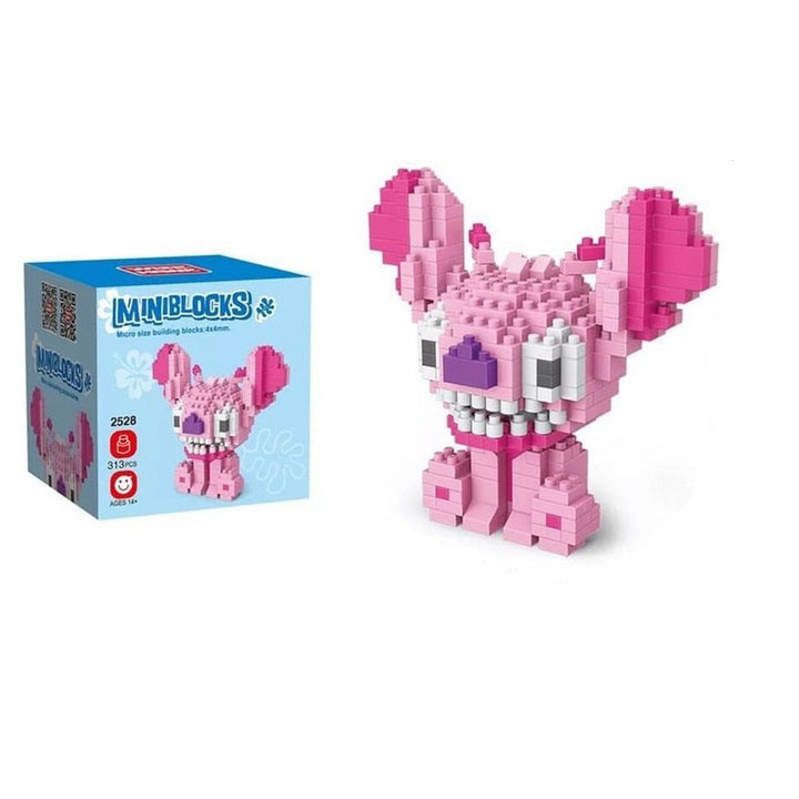 Stitch block brick toy building Mini Minnie Mickey  blocks cartoon characters teaching units children toy compliant K&B Brick Store