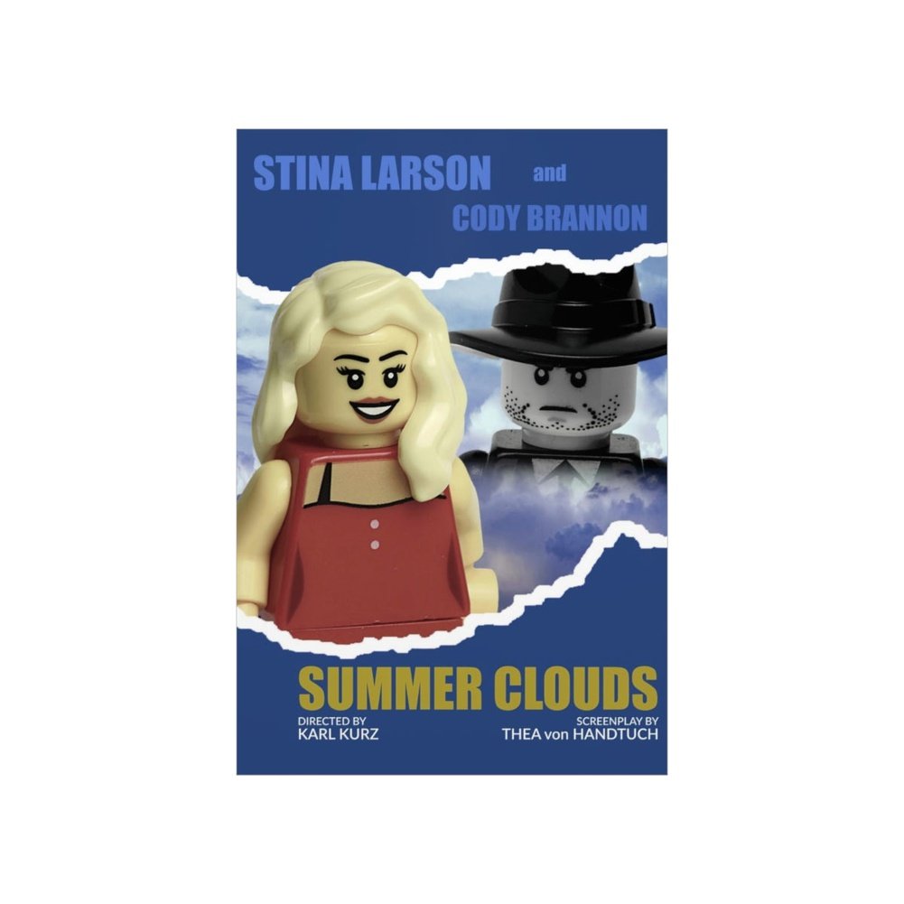 Summer Clouds LEGO Movie Wall Art POSTER ONLY K&B Brick Store