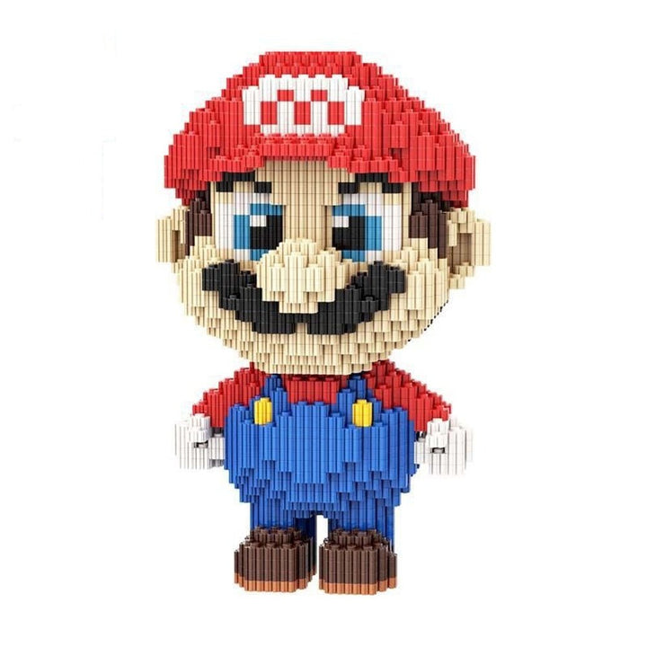 Super Flying Mario Bros Model Micro Building Blocks Bricks Kits Set Figures Toy For Children Gift Jurassic Bricks