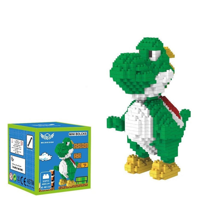 Super Flying Mario Bros Model Micro Building Blocks Bricks Kits Set Figures Toy For Children Gift K&B Brick Store