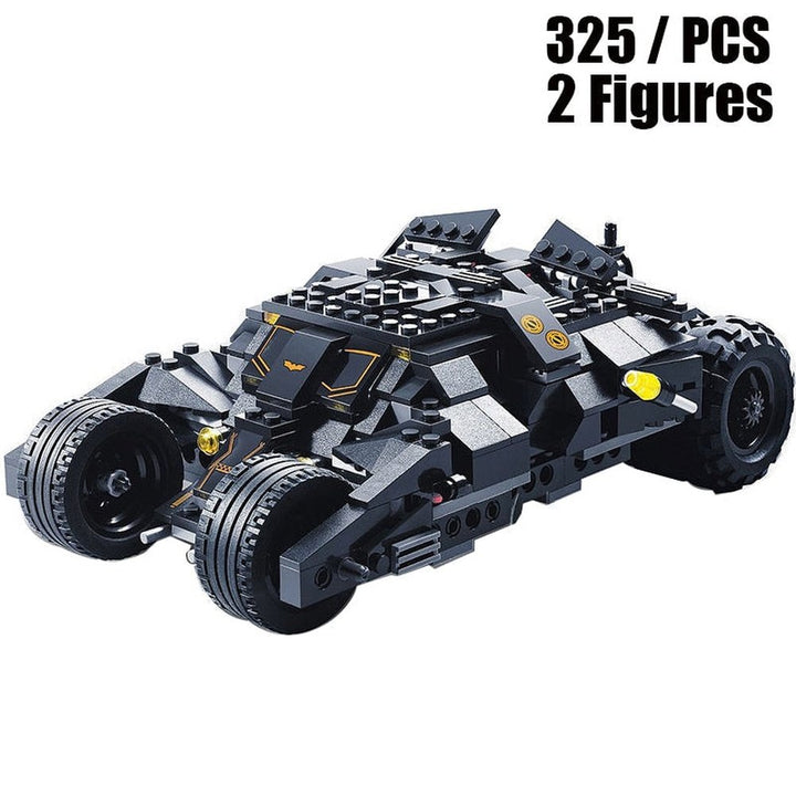 MOC NON LEGO Super Hero Night Knight Vs The Joker Harley Quinn Supercar Weapon Figures Building Blocks Sets Movie Model Bricks Kids Toy