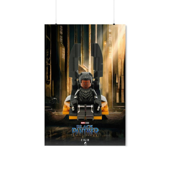 The Black Panther LEGO Movie Wall Art POSTER ONLY Jurassic Bricks