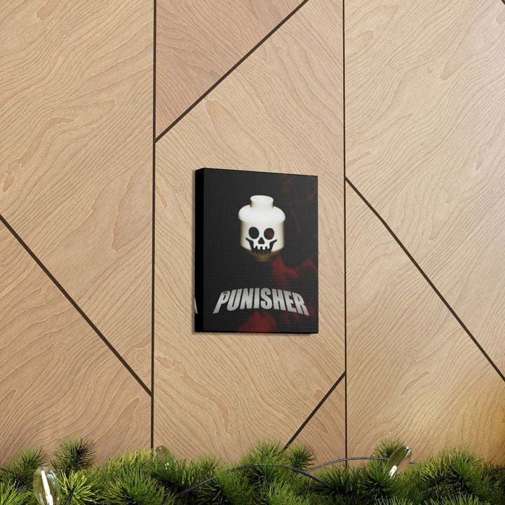 The Punisher LEGO Movie Wall Art Canvas Art With Backing. Jurassic Bricks