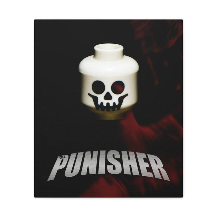 MOC NON LEGO The Punisher LEGO Movie Wall Art Canvas Art With Backing.