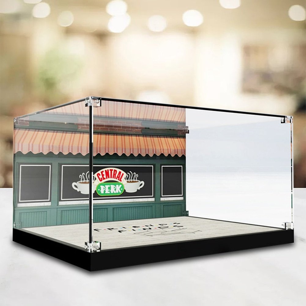 Perspex Case MOC Compatible Transparent Acrylic Perspex Dust proof Display Box Case ...