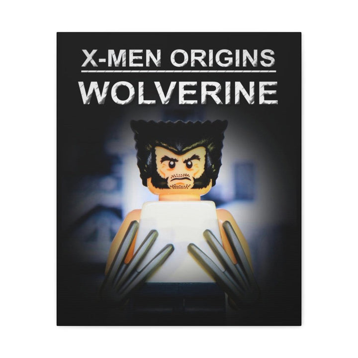 MOC NON LEGO X-Men Origins Wolverine LEGO Movie Wall Art Canvas Art With Backing.