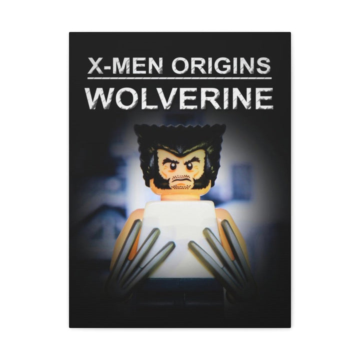 MOC NON LEGO X-Men Origins Wolverine LEGO Movie Wall Art Canvas Art With Backing.