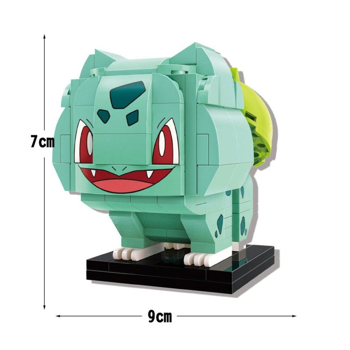 ideas New Style Anime Pokemon Building Blocks Charizard pikachu Squirtle Bulbasaur Assembly Model Educational Kids Toys For Gift K&B Brick Store